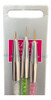 Pincel Liner X3 Para Diseñar, Hermoso Toque 1 Pincel Liner X3 Para Diseñar, Hermoso Toque 1