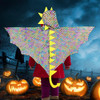 Capa De Dragão Capa Cosplay Roupa Robe Halloween Colorida 7