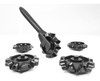 Kit Estecas 16 Pçs + Cortador Carretilha 5 Em 1, P/ Massas 4