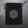 Toalha De Mesa Card Pad Pendulum Divination Tarots Saco De A 5