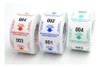 Rolo Senha C/2000 Numerada 000999 P/dispenser Senha Vermelho 3