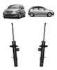 Kit 2 Amortiguador Delantero Derecho Izquierdo C3 2003-2011 0