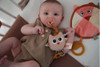 Juego Tela Apego Colgante Portachupete Dolce Toys Bebes 1