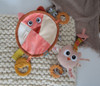 Juego Tela Apego Colgante Portachupete Dolce Toys Bebes 5