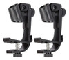 Clamp Kit 2 Suporte Para Microfone Bateria E Percussao 0