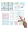 Kit Imprimible Etiquetas Escolares Cinnamoroll Editable 0