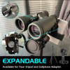 Prismaticos 8x42 Hontry Compactos Impermeables Verde 3