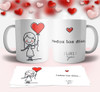 Plantillas Par Tazas Amor Dia Enamorados #5 Sublimacion 2
