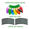 Imanes Para Auto 90shine Guirnalda Luces De Navidad 4