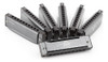 Jdr Harmonica Set De 7 (clave De C D E F G A Bb) 10 Agujeros 2