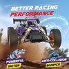 Deerc Coche Rc Con Carcasa De Metal, Control 5