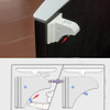 4 X Bebé Invisible Seguridad Cerradura Magnética Del Gabinet 5 4 X Bebé Invisible Seguridad Cerradura Magnética Del Gabinet 5