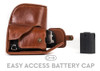 Megagear Ever Ready Mg559 Funda De Cuero Genuino Para Bolsa 6