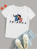 Plantillas Sublimación Poleras Infantiles  Friends 0 Plantillas Sublimación Poleras Infantiles  Friends 0