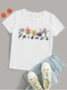 Plantillas Sublimación Poleras Infantiles  Friends 1 Plantillas Sublimación Poleras Infantiles  Friends 1
