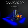 Farol Blue Zone Linear Para Empilhadeira Luz De Segurança 2