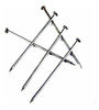 1 Caja De Alfileres Metal 28mm Niquelado Pinche Aguja 0