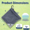 Naphylaifa Toalla De Golf Pequeña Para Bolsas De Golf, Toall 4