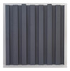 Kit 11 Painel Ripado Cinza 30x30 M - Com Fita Para Instalar 1 Kit 11 Painel Ripado Cinza 30x30 M - Com Fita Para Instalar 1