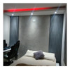Kit 11 Painel Ripado Cinza 30x30 M - Com Fita Para Instalar 2 Kit 11 Painel Ripado Cinza 30x30 M - Com Fita Para Instalar 2