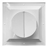 Difusor Placa Cielo Raso 40x40 - Centro Cuadrado Diam 20cm 1