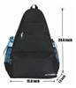 Mochila De Tenis Para Guardar Accesorios. Negra 1 Mochila De Tenis Para Guardar Accesorios. Negra 1