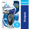 2 Aromatizante Para Autos Glade Acqua Aparato + Repuesto 1