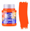 Tinta Para Tecido - Acrilex - 120ml [ Laranja 517 ] 0