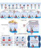 Kit Imprimible Osito Nautico Marinero Editable 3
