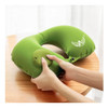Almofada Encosto De Pescoço Inflável [verde] Ml 2