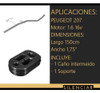 Caño Intermedio Peugeot 207 1.6 16v Sin Baul + Soporte 4