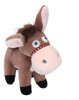 Brinquedo De Bicho De Pelúcia Burro Fofo Macio Confortável P 7