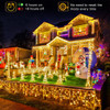 Luces De Navidad Para Exteriores, 33 Pies, 400 Luces Led De 1