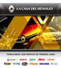 Moldura Faro Auxiliar Renault Fluence Con Aplique Cromado 3