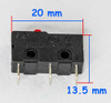 Microswitch Llave Sin Palanca 5a 250v 20 Mm 1 Inv X 10u Htec 1