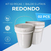 Balde 5l Para Granola 2 Pçs 1