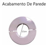 Kit 10 Acabamento De Parede Tubulação Ar Cond Int/ext Split 2
