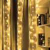 Cadena De Luces Para Ventana, 300led Y 8modos De Iluminación 3