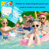 25 Pack Pool Party Invitaciones Con Sobres - Doble Cara - In 1