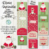 Tarjetas Porta Lapiceras U Otros Navidad - Kit Imprimible 2 Tarjetas Porta Lapiceras U Otros Navidad - Kit Imprimible 2