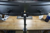 Adaptador De Soporte Vivo Dual Vesa Montaje De Montaje Horiz 5