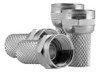 Ultrapro Rg6 Conector Coaxial Twist-on Tipo F, Paquete De 4, 0