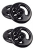 Kit De Anilha Emborrachada 4x2kg Peso Academia E Musculação 0