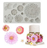 Molde De Silicone Fondant De Folha Flor Para Decoração Bolo 6