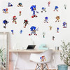 Sonic The Hedgehog Calcomanías De Pared Para Habitación 5