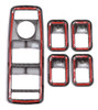 Moldura Botão Vidro Elétrico Mercedes A, B, C, E, Gle, Gla 2