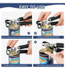 Abrelatas Manual Resistente Borde Agarre Comodo 4