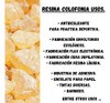 Resina Colofonia Natural De Pino X 1 Kilo 1000 Gramos 3