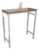 Barra Desayunador Estilo Industrial Madera Maciza 0