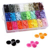 Broches De Presion Plasticos 12mm T5  408u 24colores 0